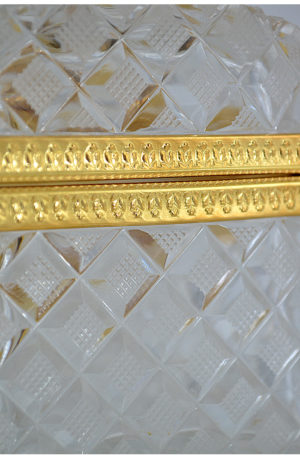 Boite à bijoux en cristal. Style Empire – Image 3