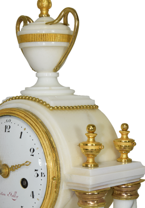 Petite Pendule portique XVIIIème époque Louis XVI "Gaston" – Bild 2