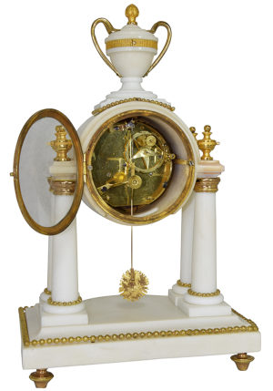 Petite Pendule portique XVIIIème époque Louis XVI "Gaston" – Bild 7