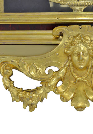 Cartel d'applique louis XIV fin XVIIème en écaille – Image 11