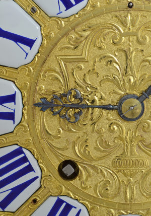 Cartel d'applique louis XIV fin XVIIème en écaille – Image 10