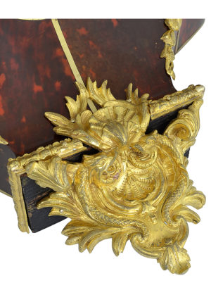 Cartel d'applique louis XIV fin XVIIème en écaille – Image 4