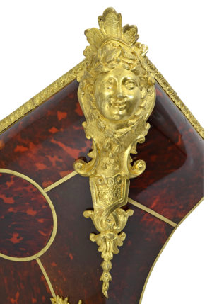 Cartel d'applique louis XIV fin XVIIème en écaille – Image 14