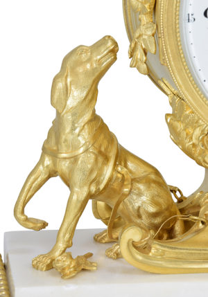 Pendule "Angelots aux traineau" Napoléon III - Image 8