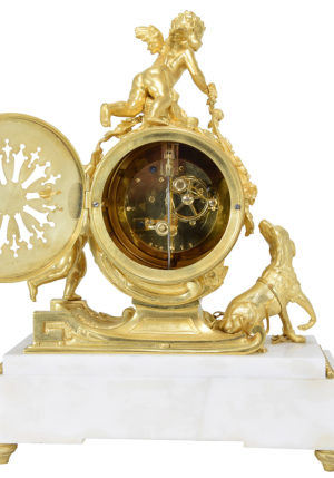 Pendule "Angelots aux traineau" Napoléon III - Image 9