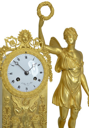 Pendule "Zéphyr" d'époque Empire "Le Roy horloger du Roi" – Image 4
