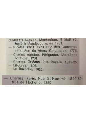 Pendule d'époque Empire "Charles Borrome" – Image 11