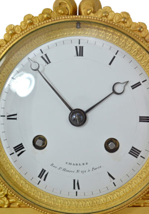 Pendule d'époque Empire "Charles Borrome" – Image 6