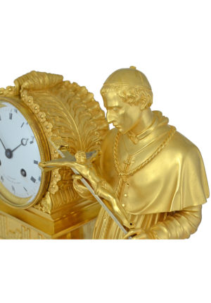 Pendule d'époque Empire "Charles Borrome" – Image 8