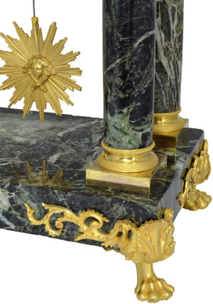 Pendule portique d'époque Empire signé "Blanc Fils" – Image 5