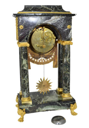 Pendule portique d'époque Empire signé "Blanc Fils" – Image 7