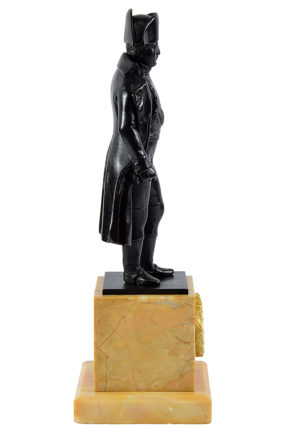 Statue de Napoléon 1er en bronze patiné XIXème – Image 4