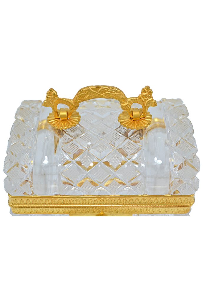 Boite à bijoux en cristal. Style Empire – Image 4