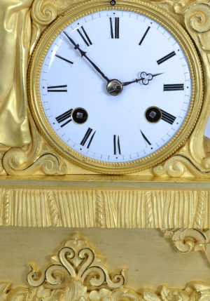 Pendule Romantique "Elégante et son oiseaux" 1840 - Image 4