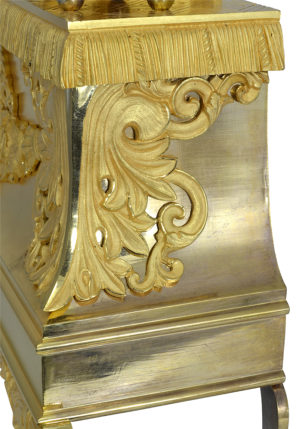 Pendule Romantique "Elégante et son oiseaux" 1840 - Image 6