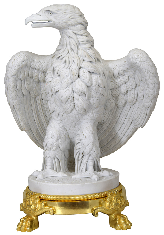 Aigle Impérial biscuit "Manufacture Impériale de Sèvres" "Le.Bel"