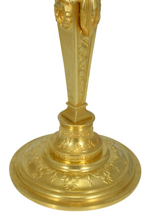 Bougeoirs "Satyre et Bacchante" signé "Louis KLEY" (1833-1911) - Image 4