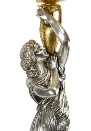 Paire de candélabres 70cm PIERRE LOISON – Image 7