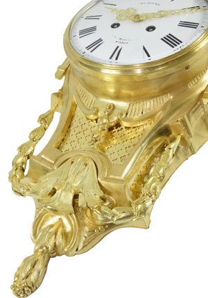 Cartel d'applique en bronze doré "RICHOND" 55cm – Image 5