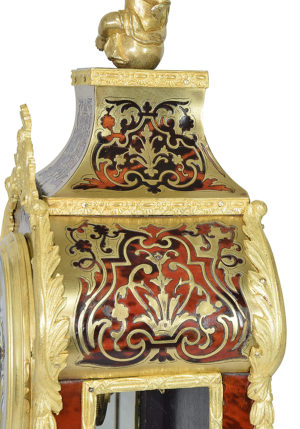 Cartel d'applique Marqueterie Boulle Ecaille Napoléon III – Bild 7