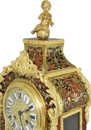 Cartel d'applique Marqueterie Boulle Ecaille Napoléon III – Bild 6