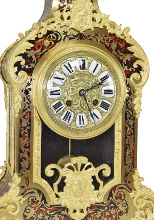 Cartel d'applique Marqueterie Boulle Ecaille Napoléon III – Bild 5