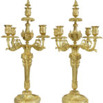 chandelier-bronze-louis-XV-belier-5