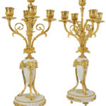 chandelier-marbre-bronze-belier-napoleon-2
