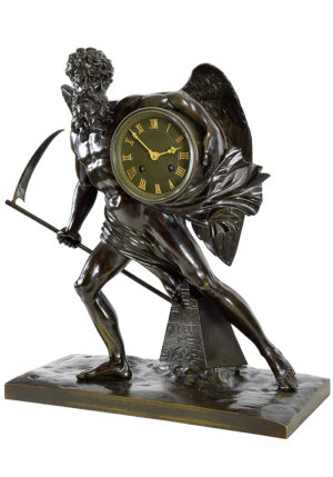 Pendule CHRONOS d'époque Napoléon III - Image 7