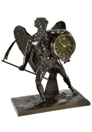 Pendule CHRONOS d'époque Napoléon III - Image 4