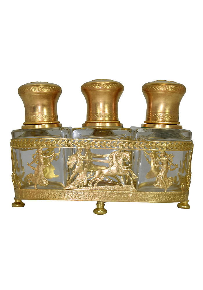 Flacon à parfum de style Empire XIXème