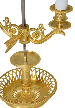 Lampes bouillotte style Empire d'époque Napoléon III – Image 7