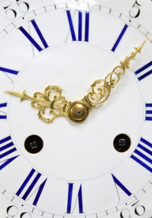 Pendule bronze doré "Mufles de lion" Néo-classique XIXème – Image 7