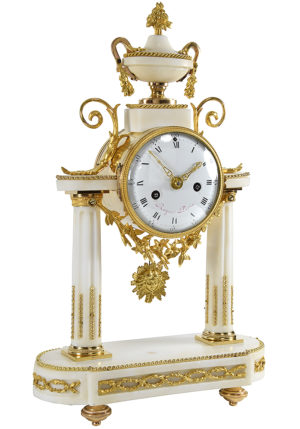 Pendule portique XVIIIème époque Louis XVI  "Roque n°1005" – Bild 3