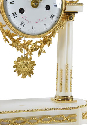 Pendule portique XVIIIème époque Louis XVI  "Roque n°1005" – Bild 5