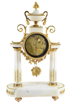 Pendule portique XVIIIème époque Louis XVI  "Roque n°1005" – Bild 6