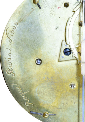 Pendule portique XVIIIème époque Louis XVI  "Roque n°1005" – Bild 7