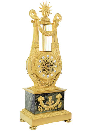 Pendule Lyre d'époque Empire – Bild 4