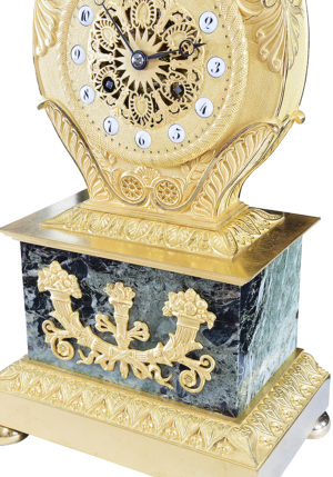 Pendule Lyre d'époque Empire – Bild 5