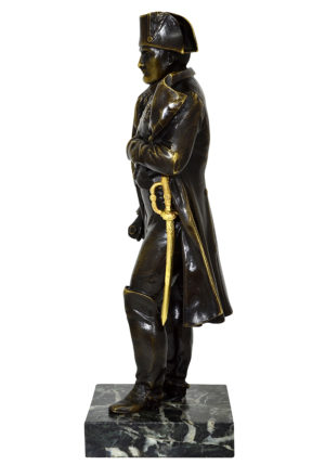 Sculpture en bronze "Napoléon 1er" XIXème - Image 4