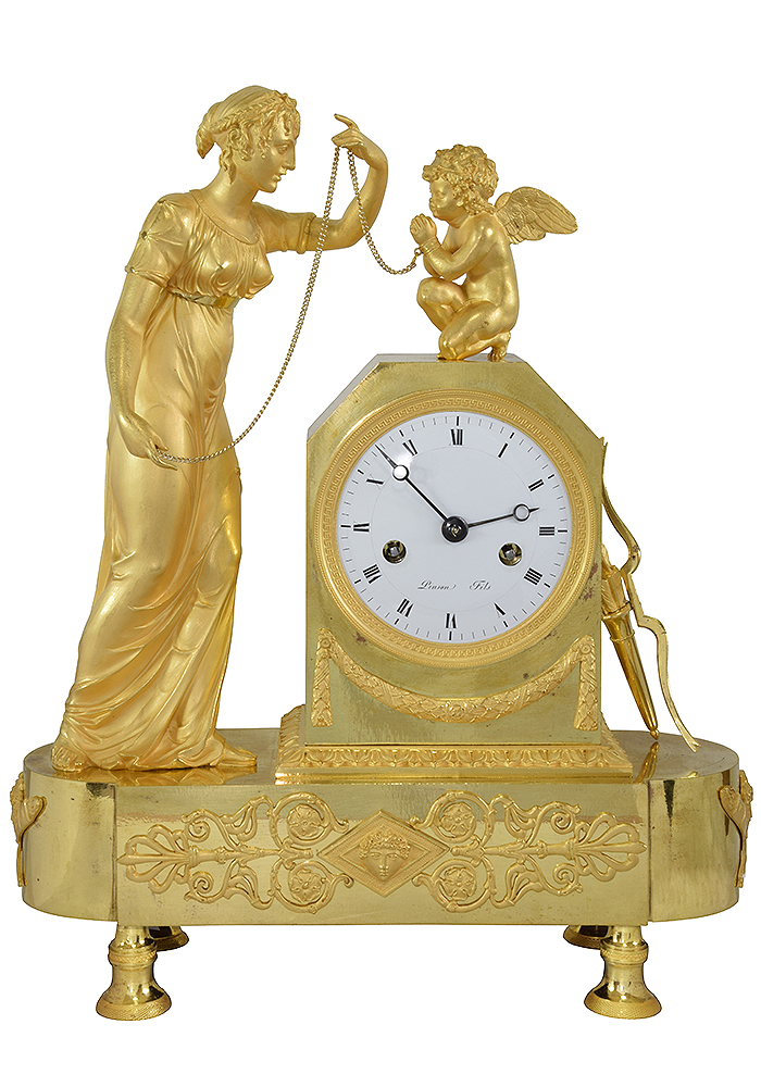 Pendule " Amour Prisonnier " PISON