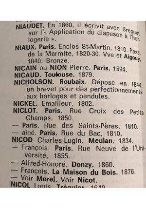 Pendule vase époque Charles X 1835 horloger "Nicod" – Image 9