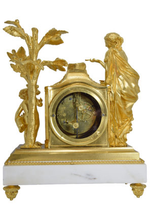 Pendule à la vestale d'époque Napoléon III – Image 6