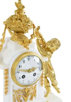 Pendule "cueillette" d'époque Napoléon III - Image 5