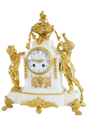 Pendule "cueillette" d'époque Napoléon III - Image 3