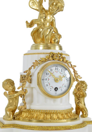 Pendule "Triomphe de l'angelot" Napoléon III - Image 2