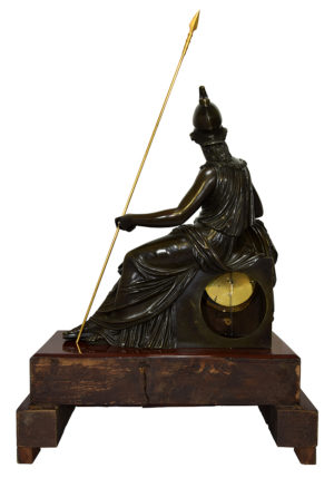 Pendule d'époque Empire "Athéna" signé "Caillouet" 1810 – Bild 15