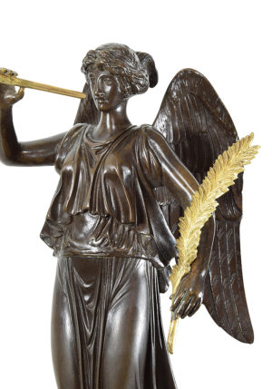 Grande Pendule au char de style Empire XIXème – Image 6