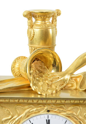 Pendule d'époque Empire "Romain Bélisaire" CAILLIAUD – Bild 9