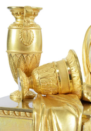 Pendule d'époque Empire "Romain Bélisaire" CAILLIAUD – Bild 5